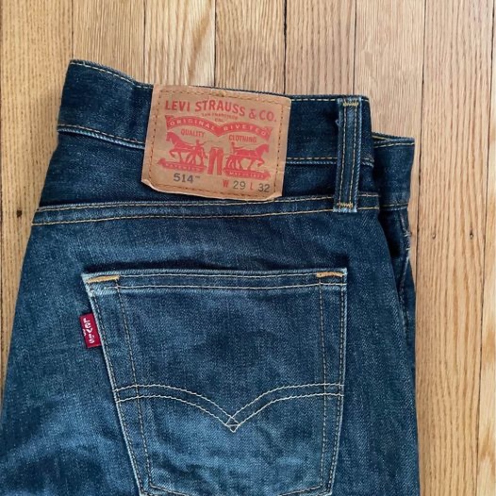 Levi Mens Blue Denim 29 x 32 (3 pairs)